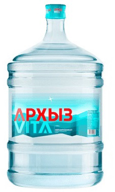 Вода «Архыз» 19 литров (не рекомендована для кипячения)