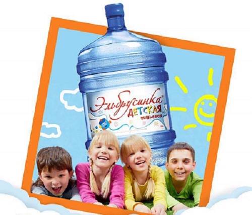 Для детей выбираем детскую воду Эльбрусинка. Почему?